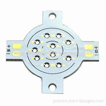 Drill hole PCB board with silver immersion